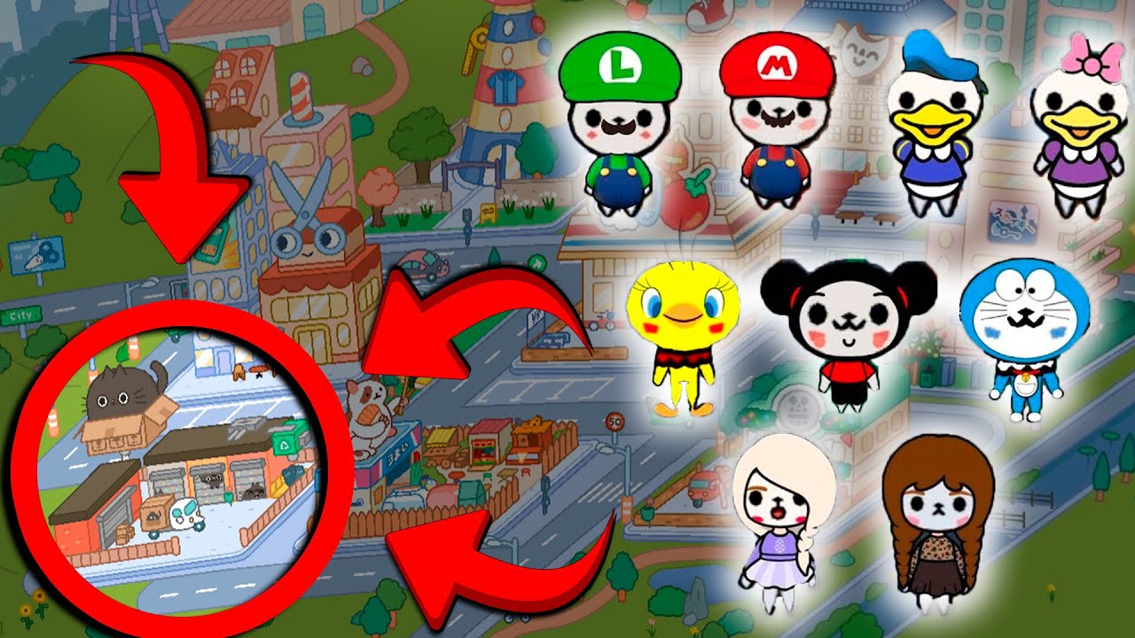 КАК СДЕЛАТЬ ТАКИХ КРАМПЕТОВ в ТОКА БОКА ? СЕКРЕТЫ ТОКА БОКА ? смотреть онлайн