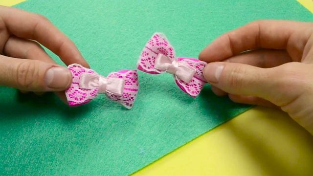 Канзаши! Украшаем Детскую Прическу! смотреть онлайн