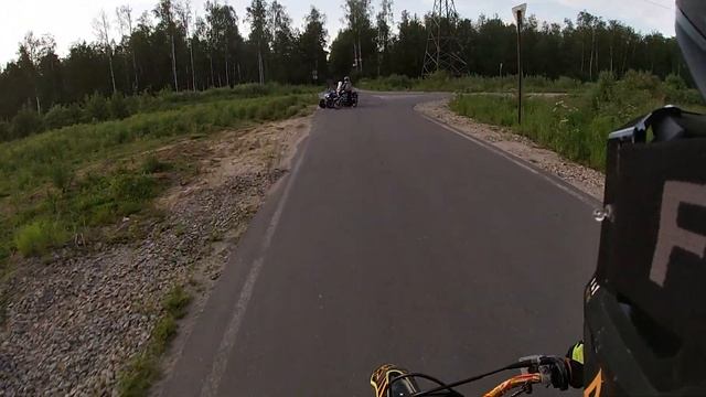 тест драйв JMC mx 160 | встретили очень много дпс | стант на питбайке JMC 160 смотреть онлайн