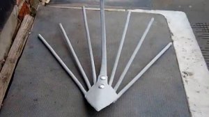 Картофелекопалка стрельчатая своими руками.