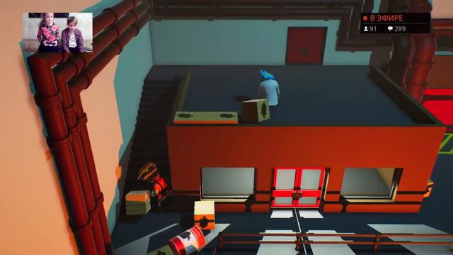 Gang Beasts Gets PS4 Gameplay #2 МЕГА РЖАКА С СЕСТРЕНКОЙ