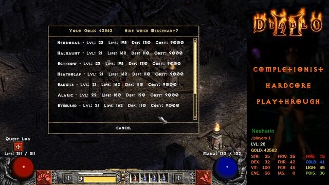 [D2 #10] Diablo 2 Completionist Hardcore Playthrough - To the Rescue (Normal Act V) смотреть онлайн