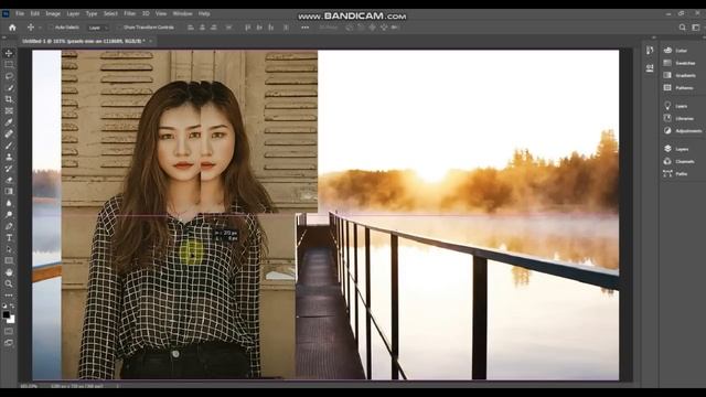 Cute Girl Ai Style Photo BG Cutting Effect Tutorial In Adobe Photoshop || PS Tutorials смотреть онлайн