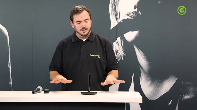 Gravity MS T 01 B -Table-Top Microphone Stand смотреть онлайн