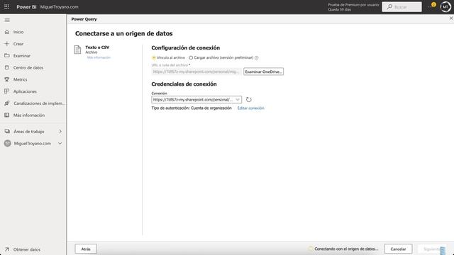 Crear un flujo en PowerBI con un fichero de OneDrive смотреть онлайн