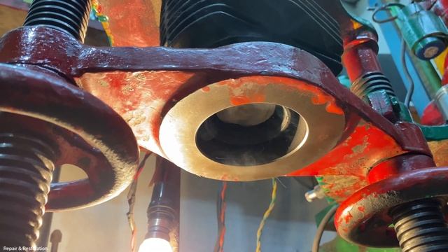 piaggio vespa scooter engine full restoration | scooter engine restoration смотреть онлайн