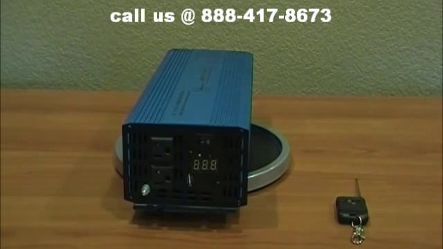 1500 Watt Pure Sine Power Inverter 12 Volt by AIMS смотреть онлайн