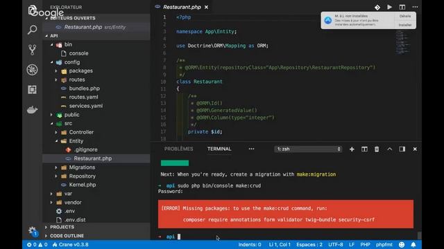 Concevoir une RESTful API avec Symfony 4 par Panh Kone смотреть онлайн