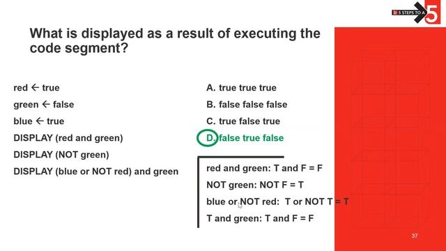 5 Steps to a 5 AP Computer Science Principles Review Webinar смотреть онлайн