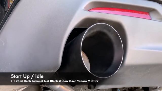 2020 Chevy Camaro 2 0 Turbo w 1 + 2 Cat Back Exhaust feat Black Widow Race Venom Muffler смотреть онлайн