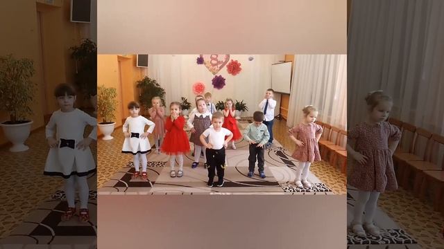 Праздничное поздравление с днем 8 Марта/Средняя группа 2023 смотреть онлайн