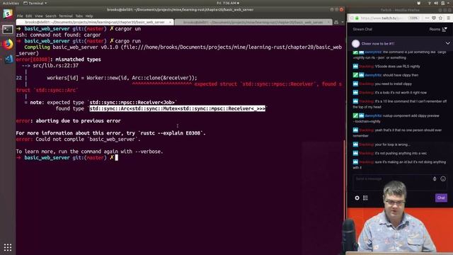final project, a multi-threaded web server - The Rust Book chapter 20 (part 70) смотреть онлайн