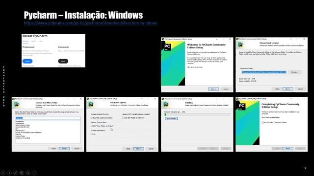 CCDD 132.1 - Python Intermediário - Pycharm (Windows) смотреть онлайн
