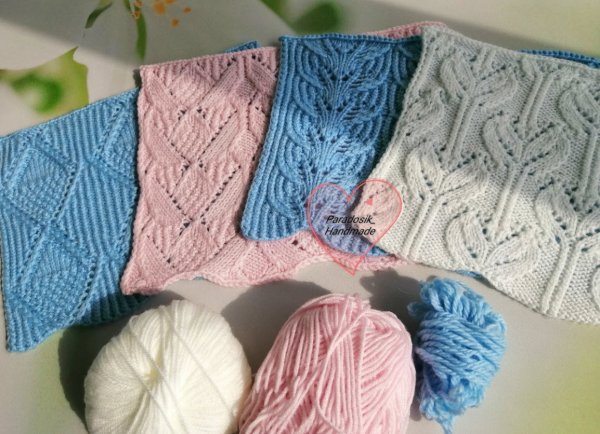 Ажурные узоры для лоскутного покрывала