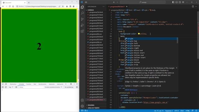 Curso de JavaScript: Eventos de tiempo (funciones: setInterval y clearInterval) смотреть онлайн