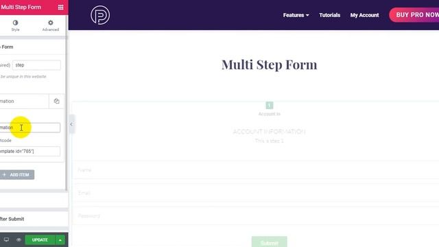 Multi Step Form For Elementor Tutorial | Piotnet Addons For Elementor PAFE смотреть онлайн