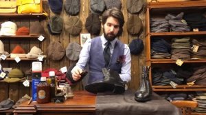 Уход за обувью зимой