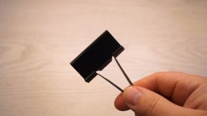 Подставка для смартфона из зажима