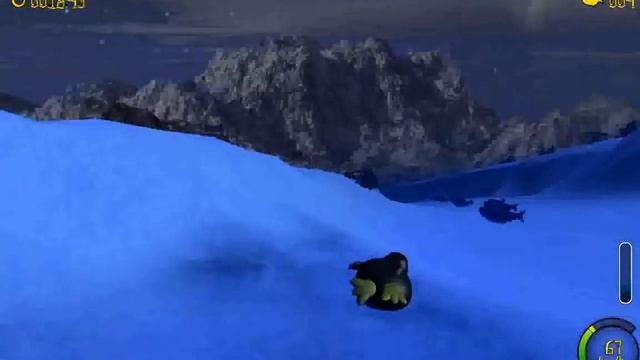 Native Linux Game : Extreme Tux Racer смотреть онлайн