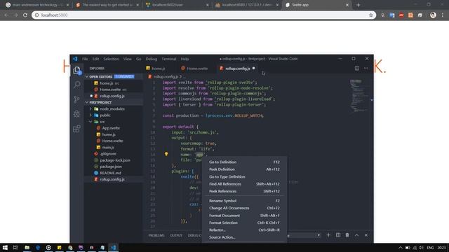 1. Svelte 3 + Yii2 Rest Api | สร้าง Svelte project และเชื่อมต่อกับ api смотреть онлайн