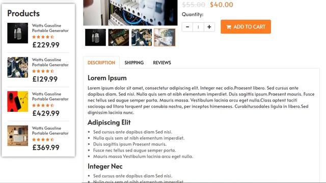 Electrical website template free download in Bootstrap смотреть онлайн