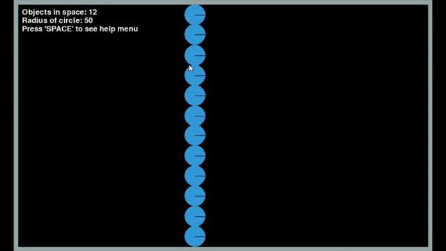 Physics Simulation Made using Python 3.9 смотреть онлайн