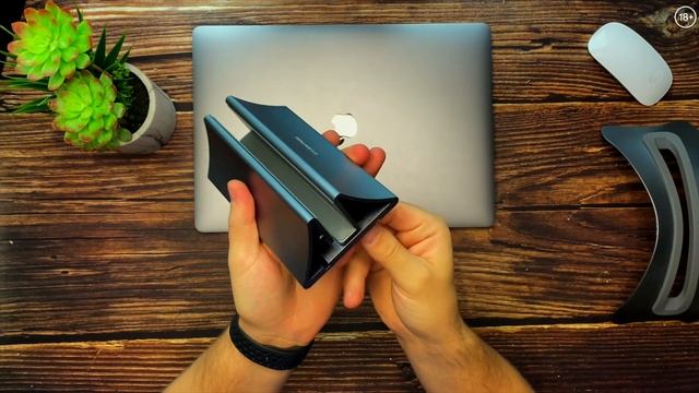 Вертикальная подставка для MacBook. С регулировкой! смотреть онлайн