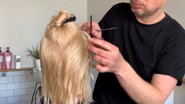 Modern Mullet Haircut Tutorial | #creativityneverstops | Goldwell Education Plus смотреть онлайн