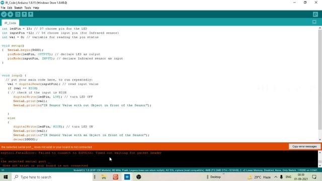 [Solved] esp8266 NodeMCU esptool fatal error in Arduino : timed out waiting for packet content смотреть онлайн