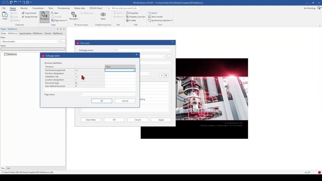 Create a Macro Project in EPLAN P8 смотреть онлайн
