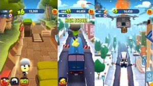 Talking Tom Gold Run - Agent Angela vs Tom vs Deputy Hank (iOS,Android Gameplay #639)