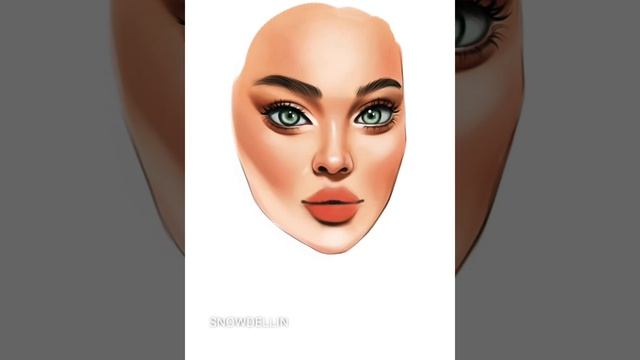 Процесс рисования в procreate смотреть онлайн
