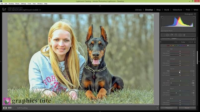 Color Correction - Lightroom CC - Photo Effect Tutorial смотреть онлайн