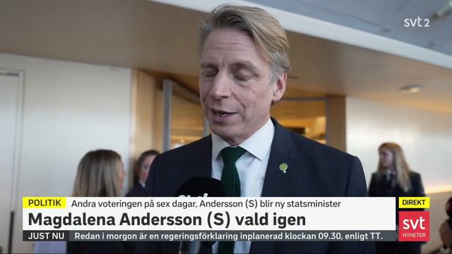 Magdalena Andersson (S) vald som statsminister igen смотреть онлайн