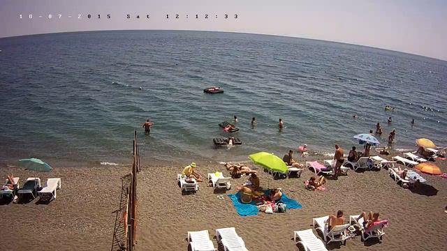 Вебкамера "Пляж Дубны". Запись 18.07.2015 12:10:02 смотреть онлайн