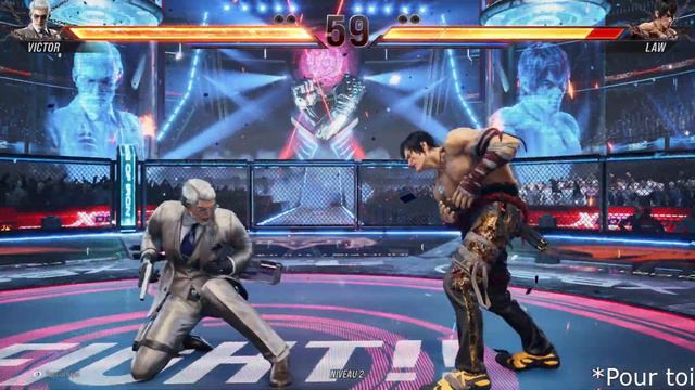 Tous les moments ou Victor CHEVALIER parle français dans Tekken 8🇫🇷 (Vincent CASSEL doublage fr) смотреть онлайн