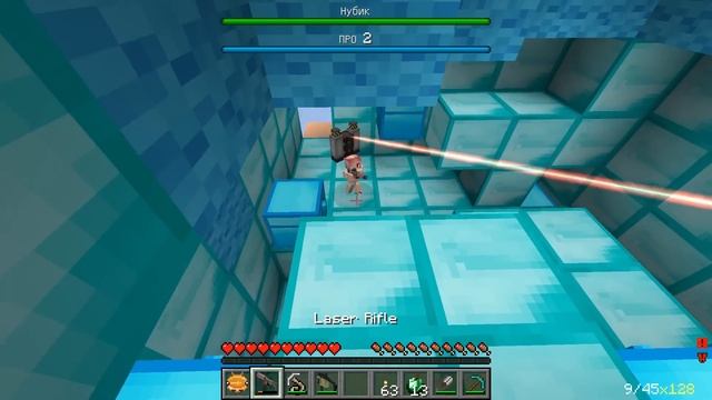 ?КРОШЕЧНЫЕ ЧАНКИ ПРО vs ЧАНК НУБИКА в МАЙНКРАФТЕ! ШЕДИ ЛЕСКА смотреть онлайн