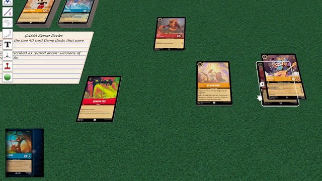 Lorcana quickly build a deck in Table Top Simulator смотреть онлайн