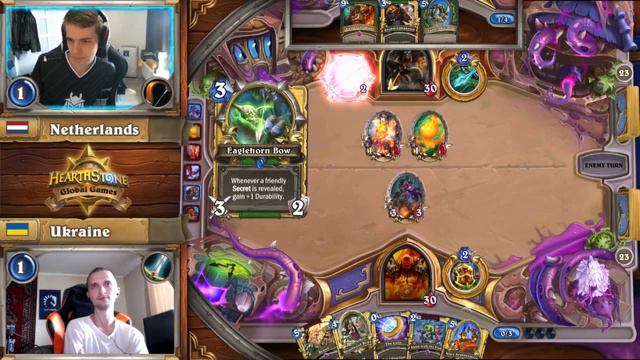 Ukraine vs. Netherlands - Stage 3 - 2017 Hearthstone Global Games - Week 15 смотреть онлайн