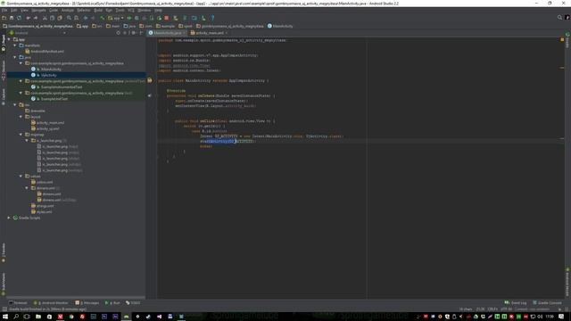 13# Android Programozás: Gombnyomásra új Activity megnyitása(Android Studio) смотреть онлайн