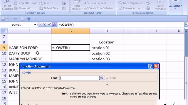 Using the Text Function In Excel 2007 смотреть онлайн