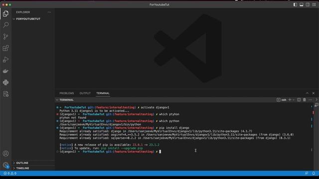 EP - 2 Create Django Project and App смотреть онлайн
