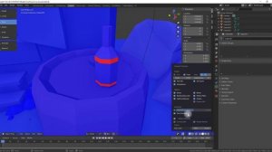 Как исправить вывернутые нормали в Blender 2.8?
