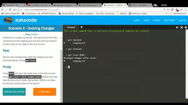 Git Version Control Scenario Part 03 смотреть онлайн