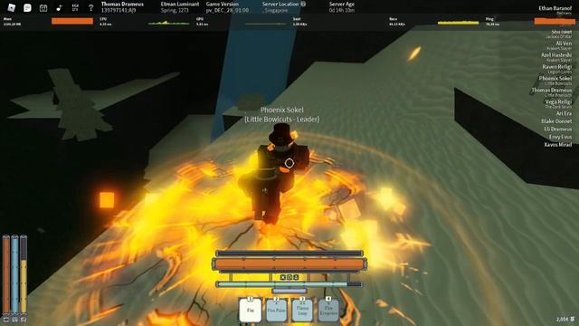 Fire Eruption Rework || Deepwoken смотреть онлайн