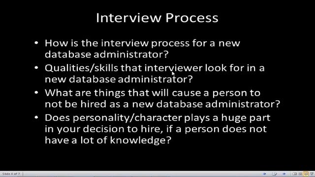 New Oracle DBA Career: 6. Interview Process Part 1 смотреть онлайн