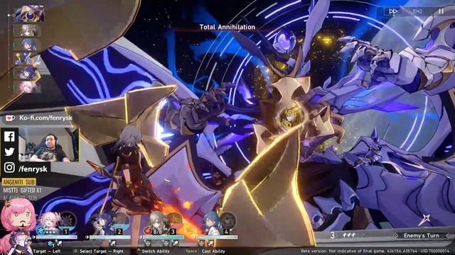 HONKAI: STAR RAIL CBT 2 - ECHOES OF WAR Destruction's Beginning and Cocolia (Level 29) смотреть онлайн