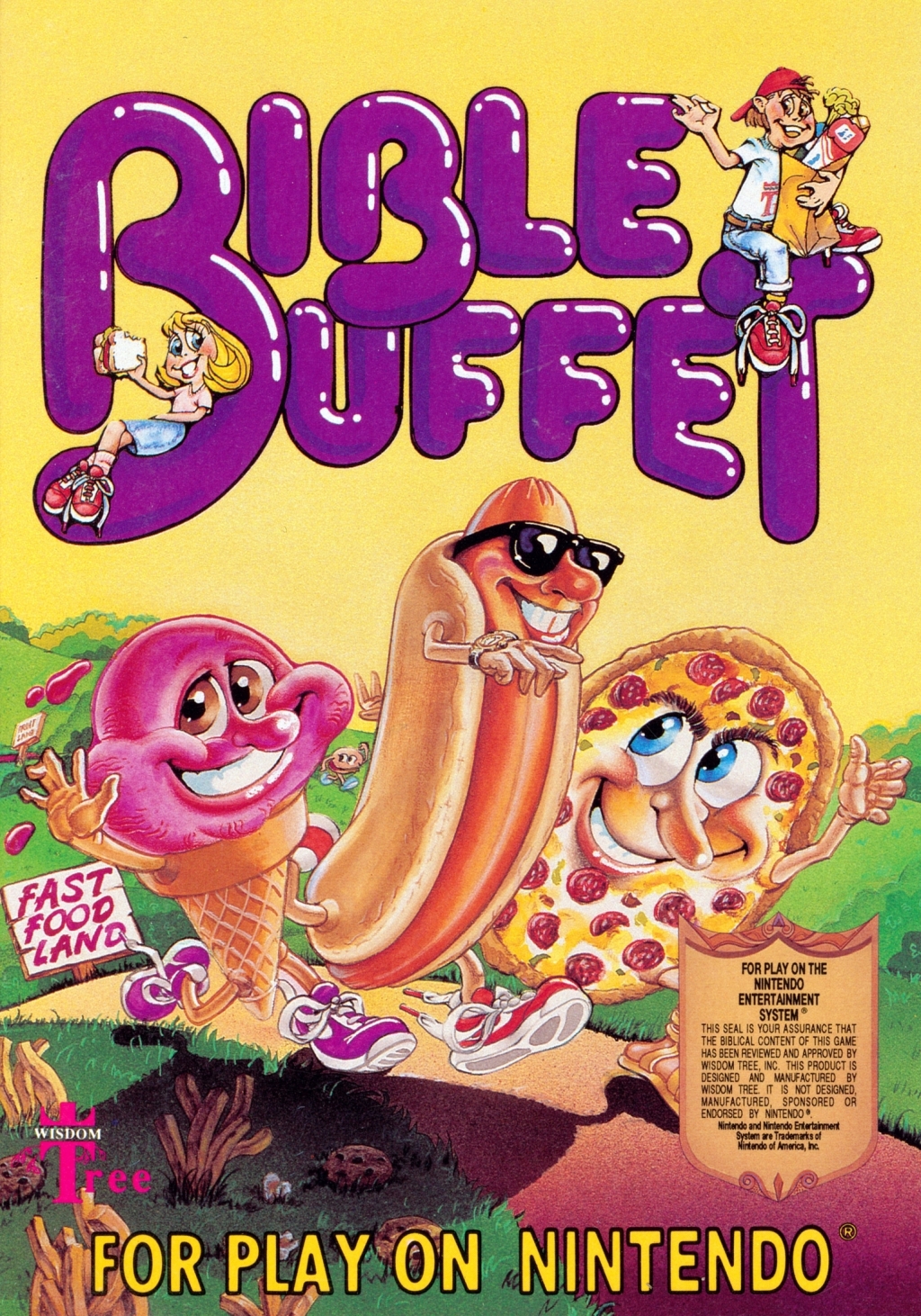 Bible Buffet (Dendy Денди NES Nintendo Famicom) смотреть онлайн