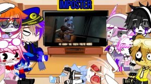 The Oddities Roleplay React To Another Round||Not Sister Location||