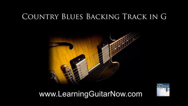 Country Blues Backing Track in G смотреть онлайн